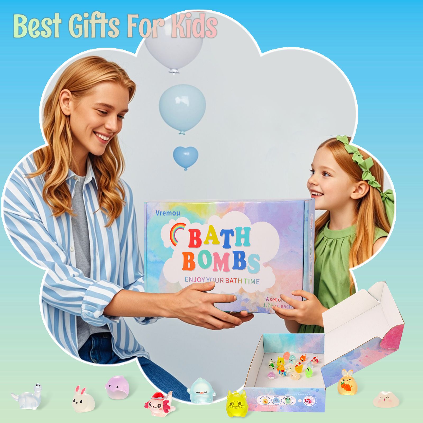 Kids Bath Bomb Gift Set (15 Pack)